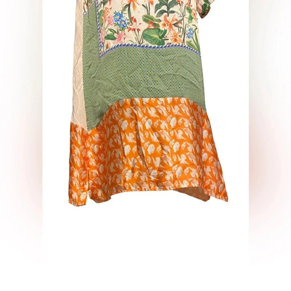 Zara Mixed Print Loose Dress - Picture 5 of 10